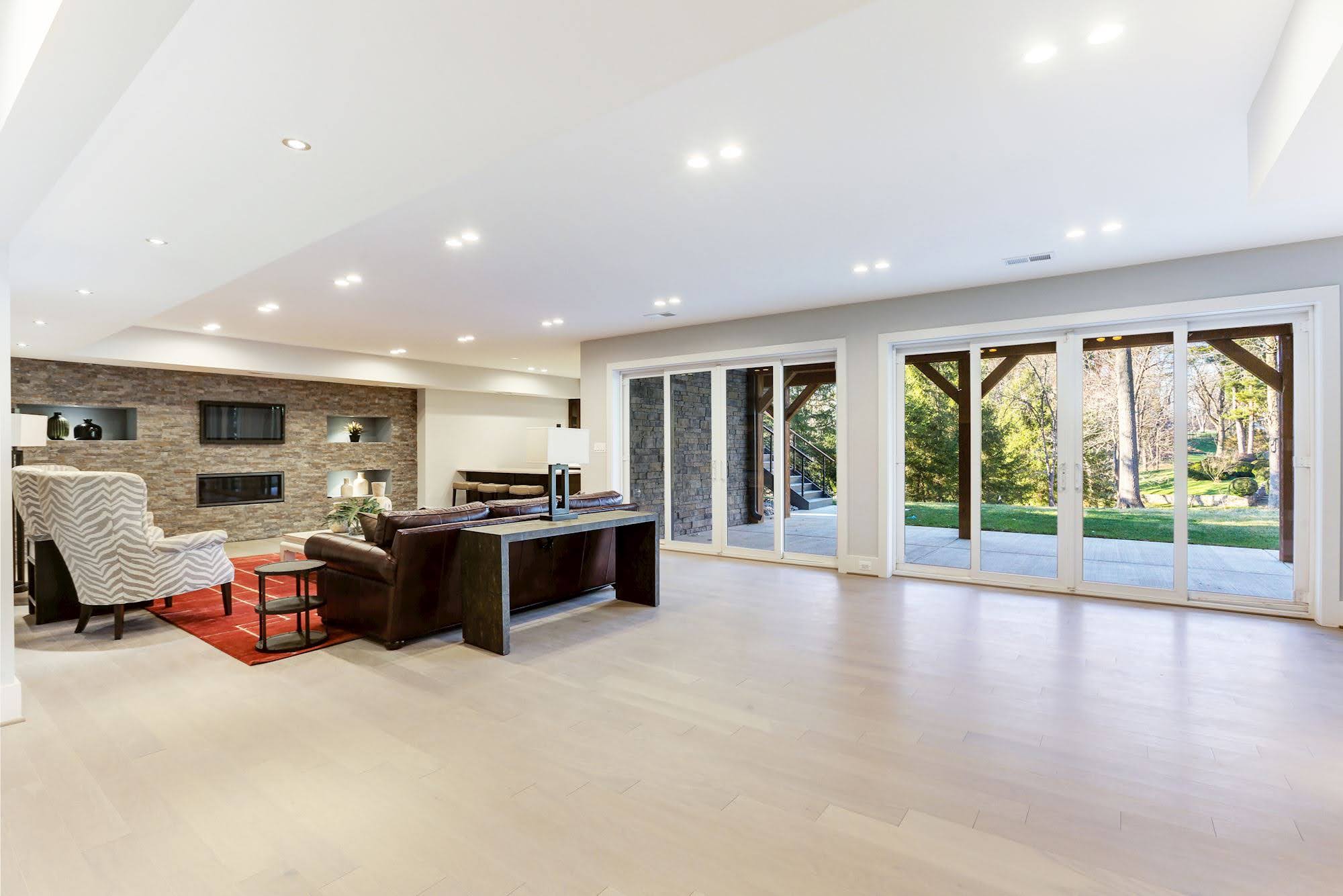 Sliding doors — patio access